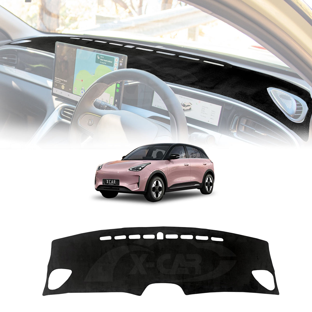 Dash Mat for Geely EX2 EX 2 2026-Onwards Non-Slip Microfiber Pad Cover Interior Accessories