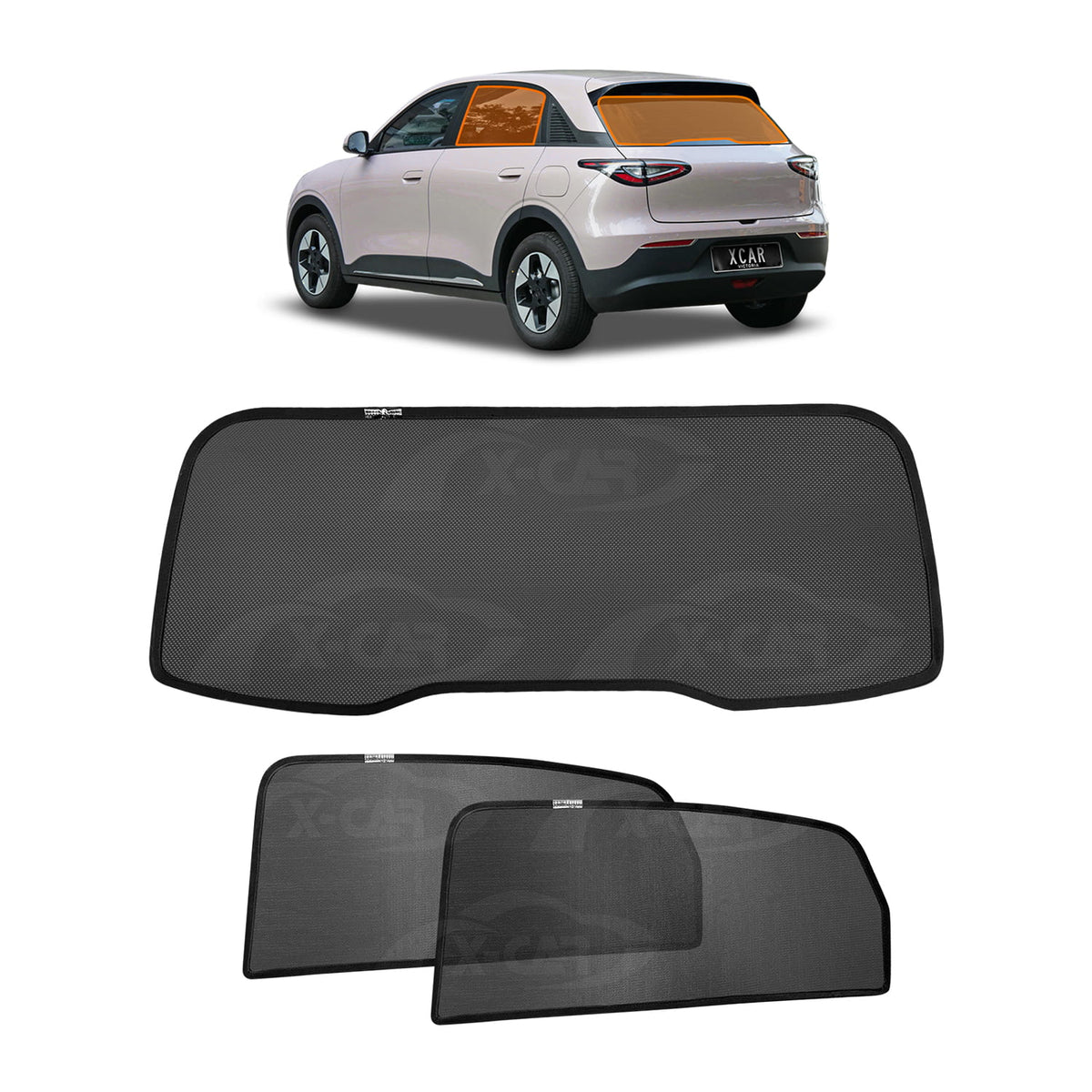 Window Sun Shades for Geely EX2 EX 2 2026-Onwards Car UV Protection Windscreen Blind Mesh