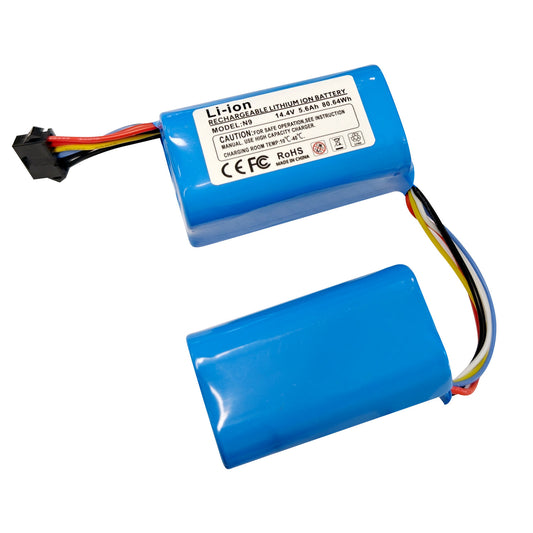 Replacement Battery for Ecovacs Robot Vacuum Cleaner Deebot DVX45 N9 N9+ RC01-LI-1440-5200
