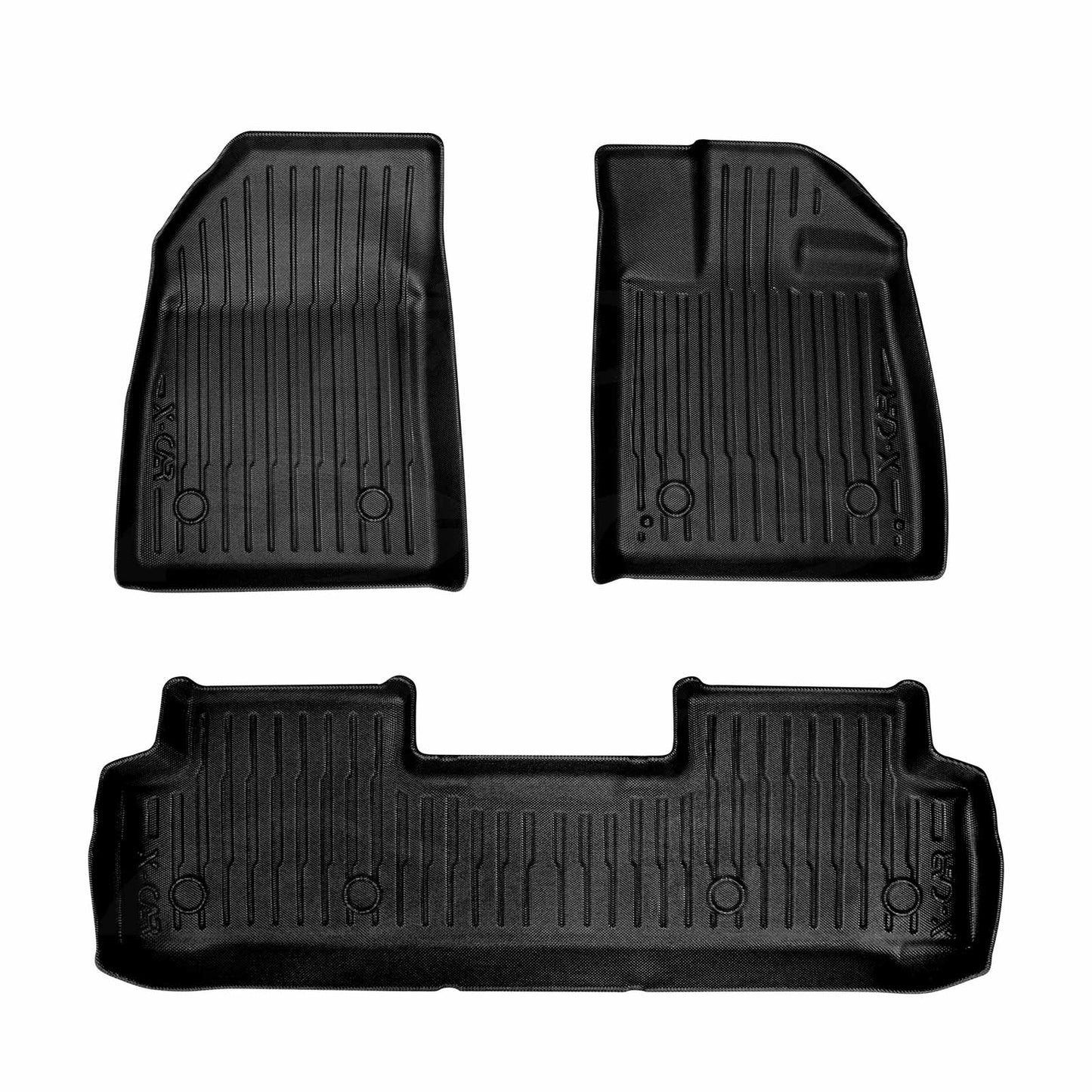 3D Floor Mats for GAC EMZOOM 2025-Onwards Heavy Duty All Weather Car Waterproof Interior Protection Liner Set