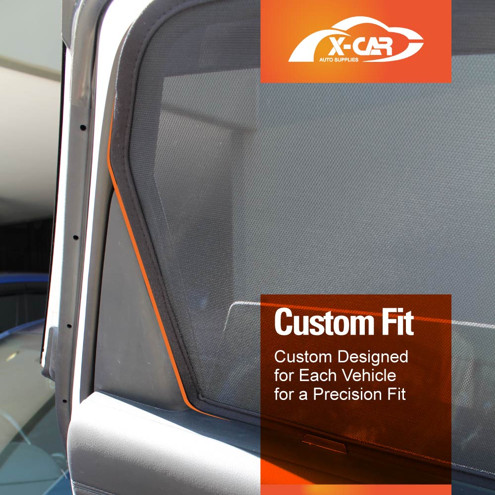 Window Sun Shades for Isuzu MU-X MUX 2022-2025 Magnetic Car Custom Rear Windscreen Shade Sun Blind Mesh