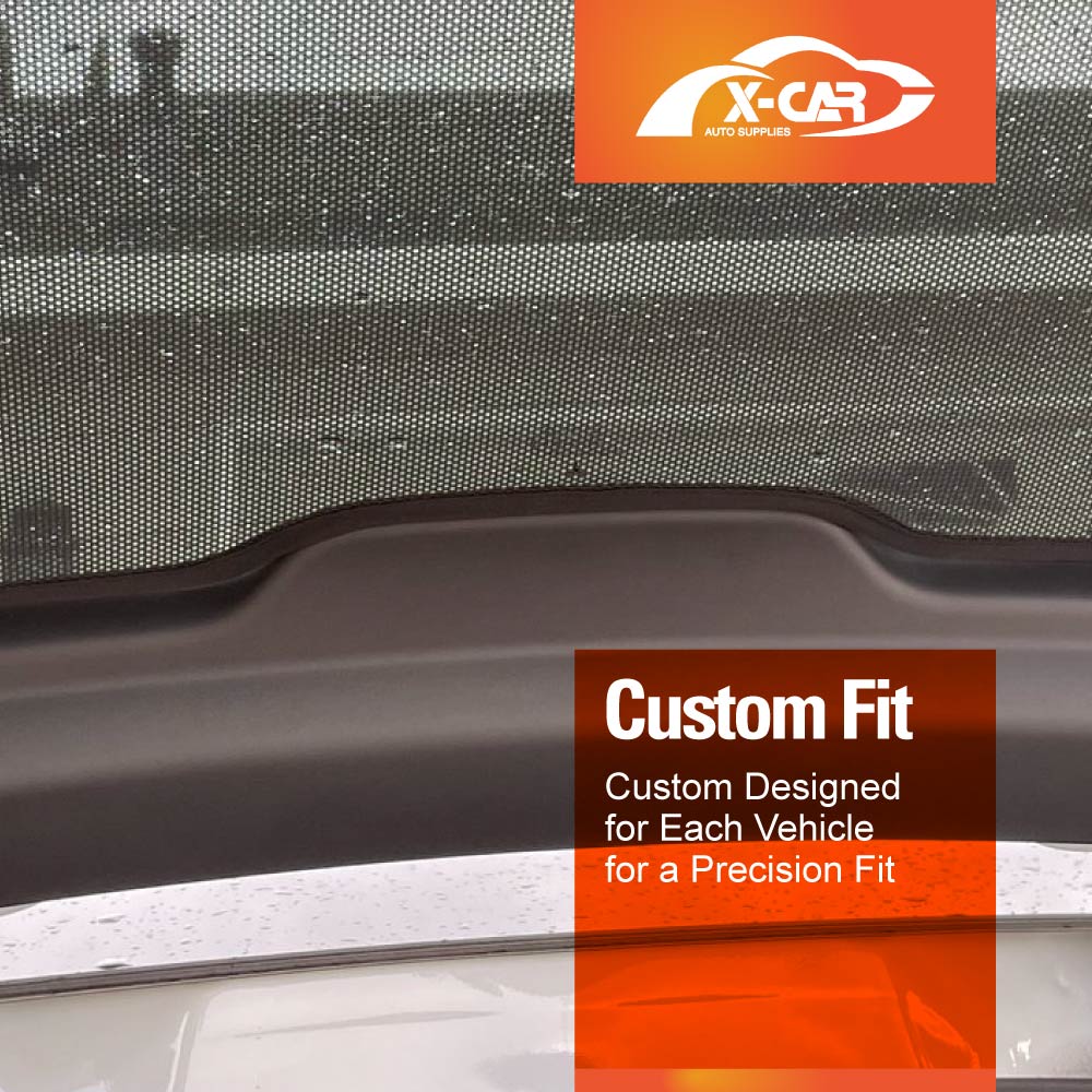 Rear Windscreen Glass Roof Sunshades for Tesla Model Y 2022–2025 Black Sunroof UV Heat Protection Mesh Sun Blind