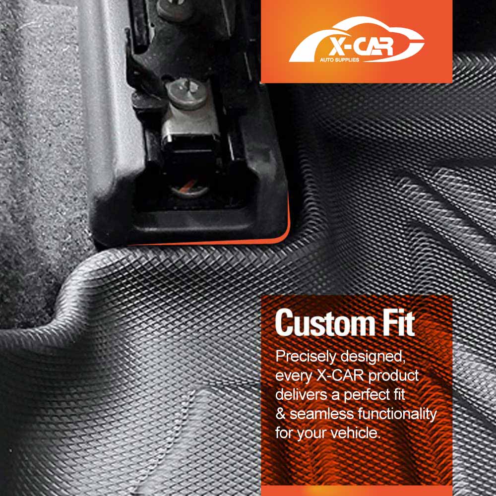 3D Floor Mats for Holden Commodore VF Series UTE Singel Cab 2013-2017 All-Weather Heavy Duty Customized Car Carpet Liners Full Set