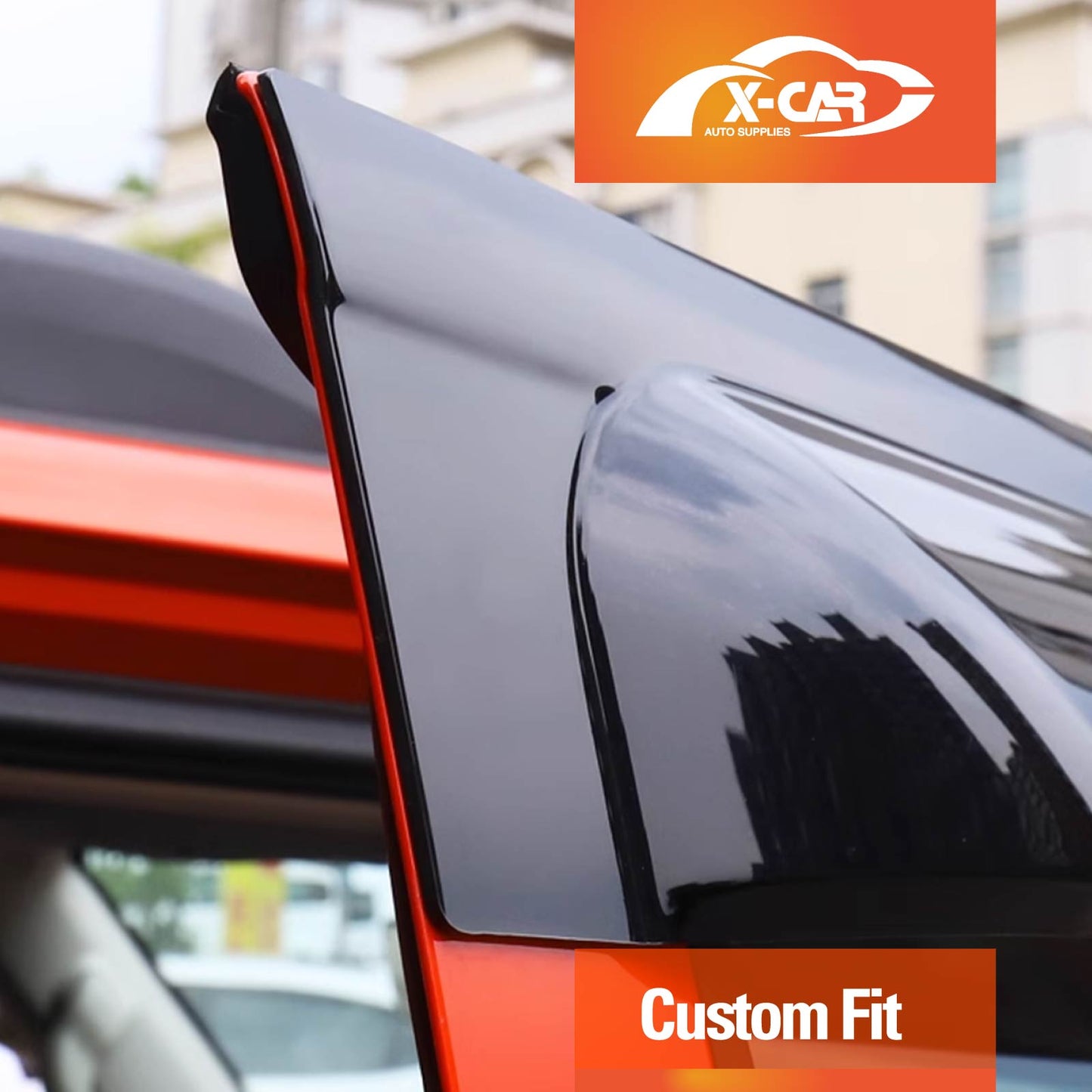 Weathershields for Subaru Forester 6th Gen 2025-Onwards Car Weather Shields Wind Deflectors Window Sun Visor 4 Pcs