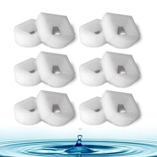 Replacement Foam Filters for PetSafe Drinkwell Stainless Steel 360,Ceramic,Lotus,Avalon,Pagoda, Sedona,PAC19-14089 Pet Water Fountain
