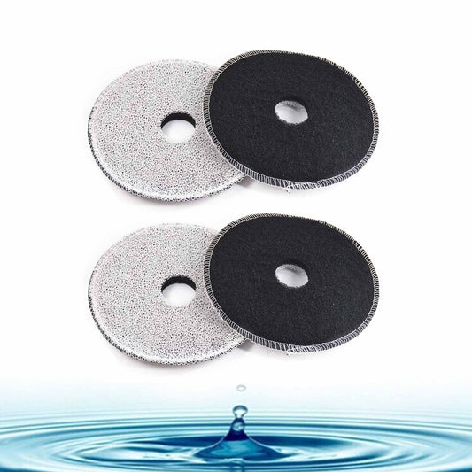 4 Packs Replacement Dual Action Filters for Catit Fresh & Clear /Stainless Steel Drinking Water Fountain