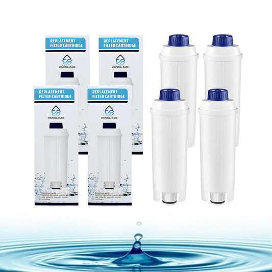 8 Replacement Water Filters for Delonghi DLSC002/Magnifica S/Magnifica Evo/Dinamica Plus/Cappuccino/Maestosa/PrimaDonna Soul Coffee Machine