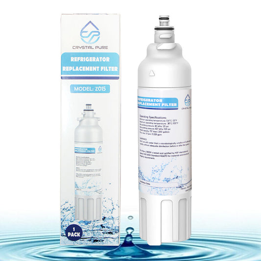 Replacement Water Filter Cartridge for LG ADQ73613401 ADQ73613402 GF-5D712BSL GF-5D906SL GF-5L712PL GF-AD701BSL LT800P LT-800P Refrigerator