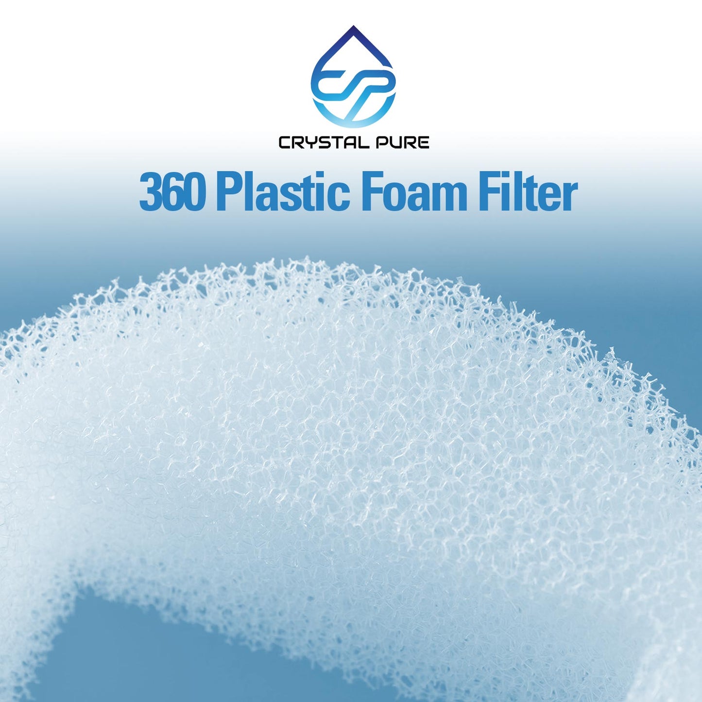 4x Replacement Pre-Filters Filter Foam for Petsafe Drinkwell 360 Plastic Pet Water Fountains
