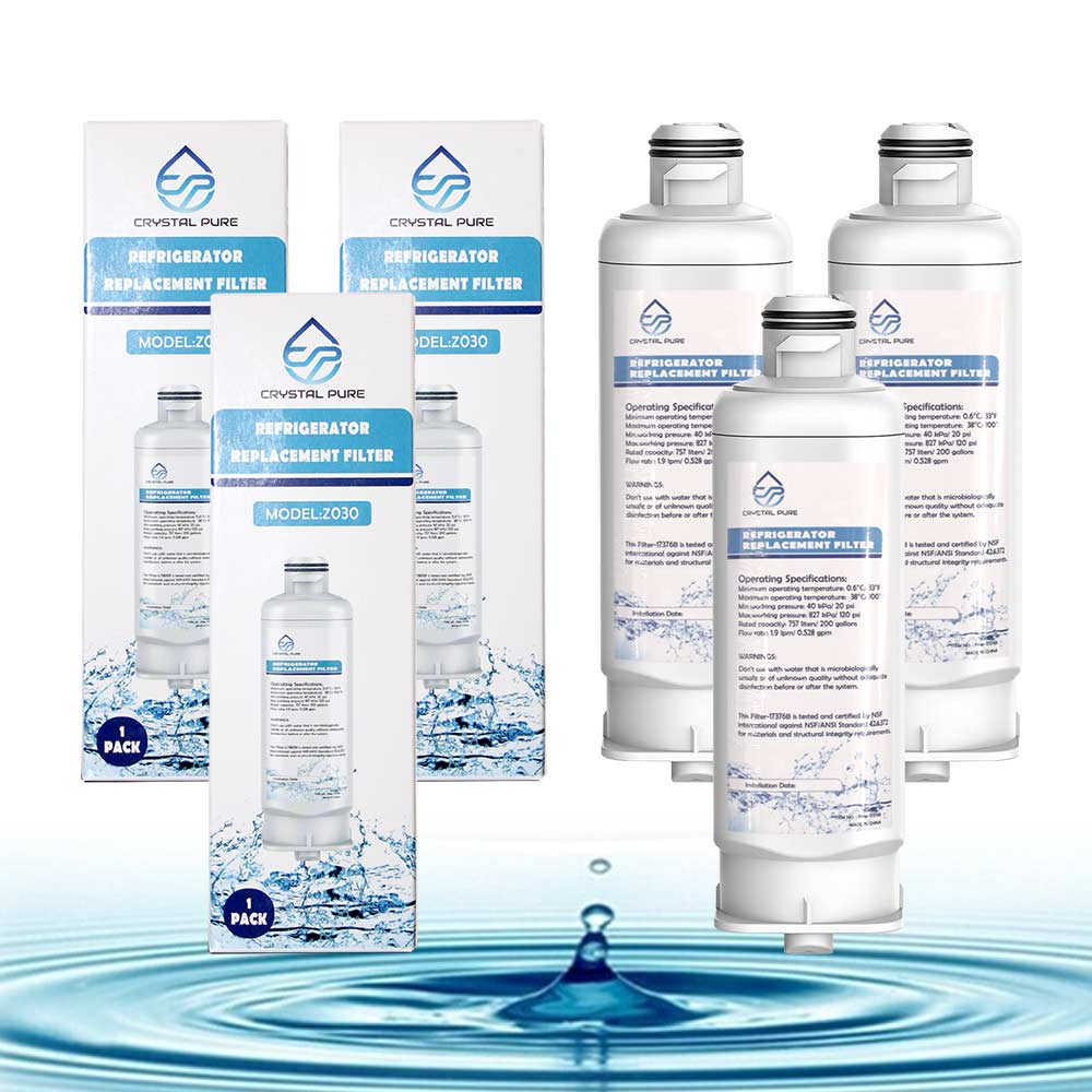 3 Pack Replacement Water Filter Cartridge for Samsung DA97-17376B DA97-08006C HAF-QIN/EXP Refrigerator