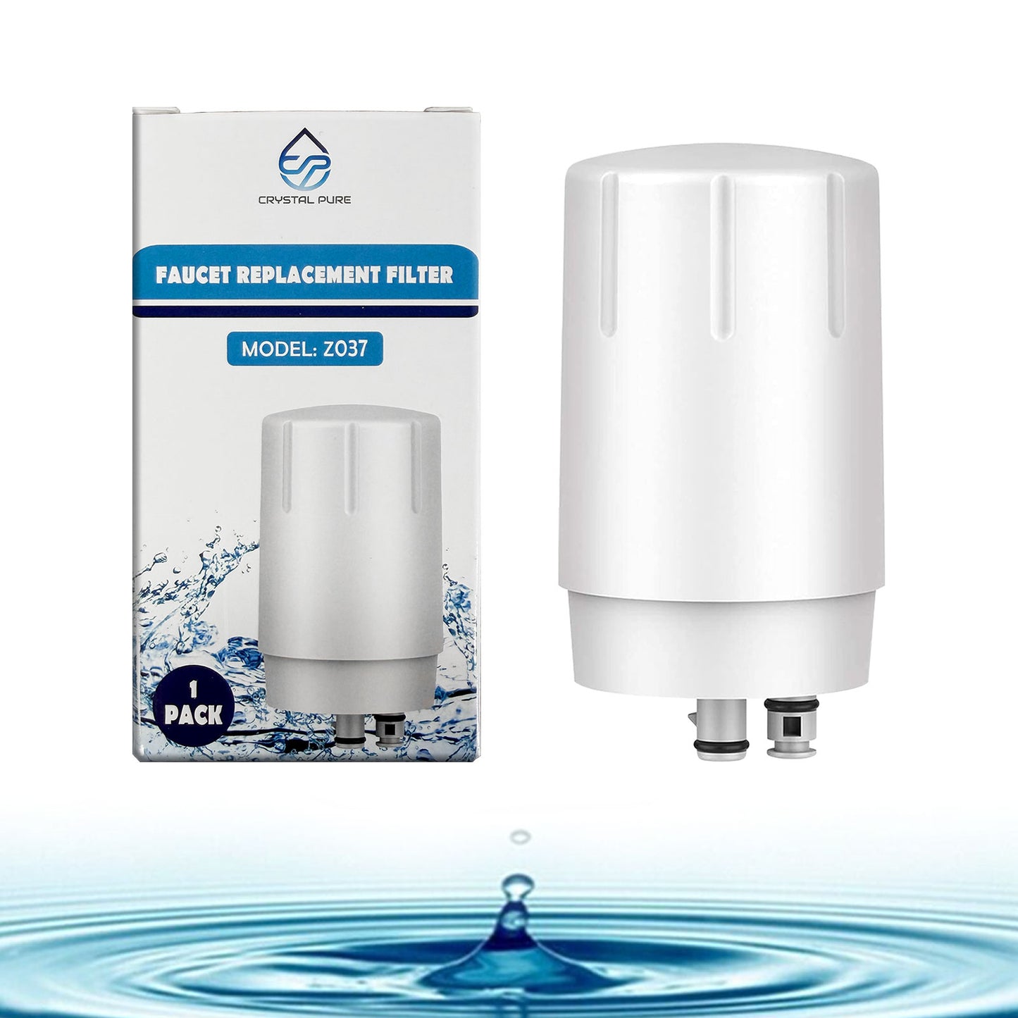 Replacement Water Filter Cartridge Refill for Brita Basic/Complete Water Filter Faucet Mount System FR-200 FF-100 36311