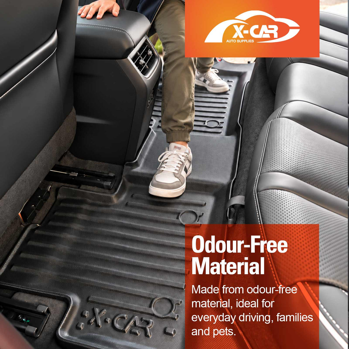 3D Floor Mats for BMW iX3 NA5 Series 2026-Onwards Heavy Duty All Weather Car Waterproof Interior Protection Liner Set