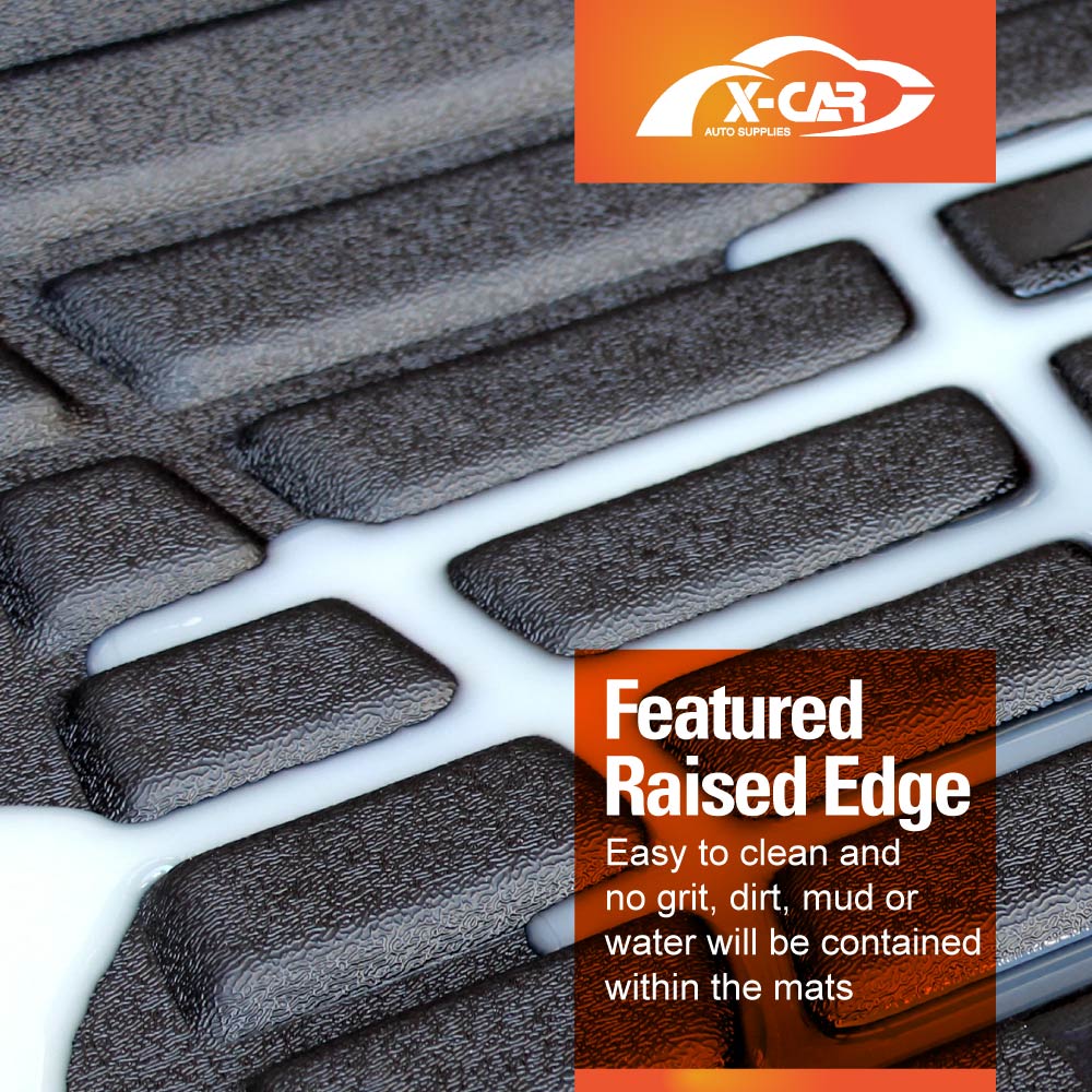 2-In-1 Boot Liners Front Mats Set for Tesla Model Y Juniper 2025-Onwards All Weather Front Toolbox Cargo Car Trunk Interior Cover