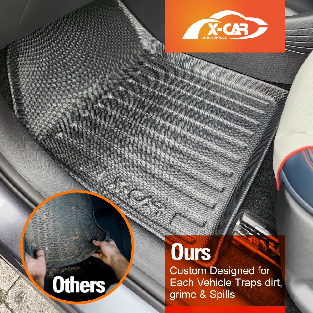 3D Floor Mats Boot Liner for Holden Captiva 2006-2017 All Weather Heavy Duty Cargo Car Trunk Luggage Tray