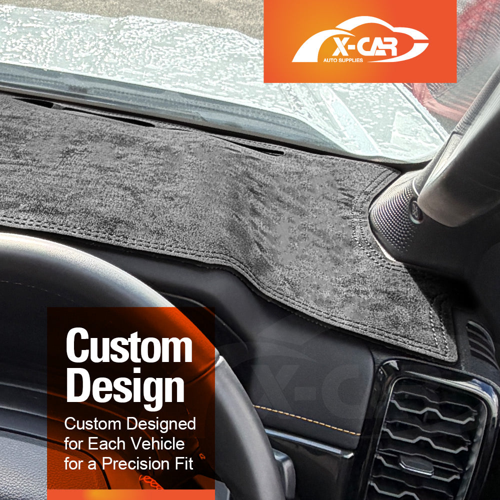 Dash Mat for Ford Everest Full Cover 2022-Onwards Non-Slip Microfiber Pad Interior Accessories
