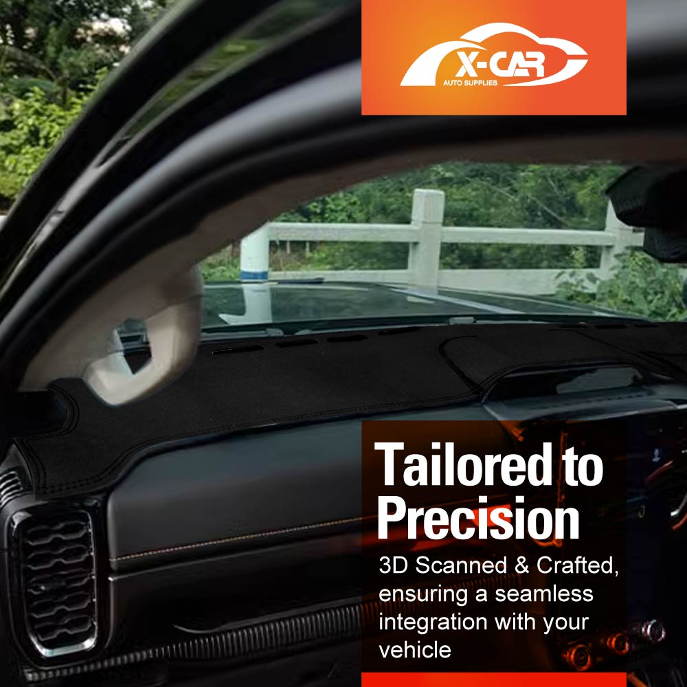 Dash Mat for Ford Everest 2022-Onwards Non-Slip Microfiber Pad Cover Interior Accessories