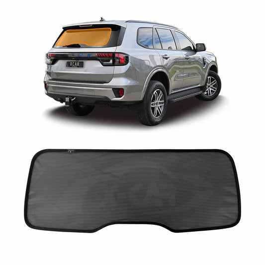 Rear Windscreen Sun Shade for Ford Everest 2022-Onwards Car UV Protection Wind screen Shade SunBlind Mesh