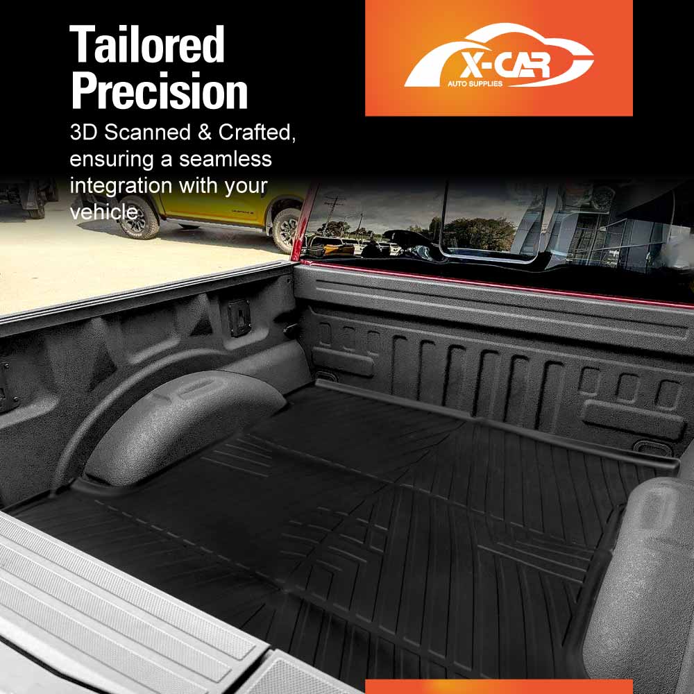 Tub Liner for Ford F-150 F150 2015-2025 Heavy Duty All Weather Cargo Trunk Mat Luggage Tray