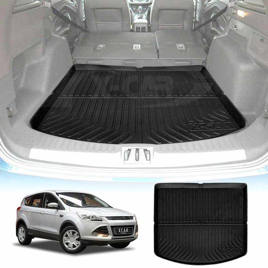 Heavy Duty Cargo Rubber Waterproof Trunk Mat Boot Liner Luggage Tray Fits Ford Kuga 2012-2016 and Ford Escape 2016-2021