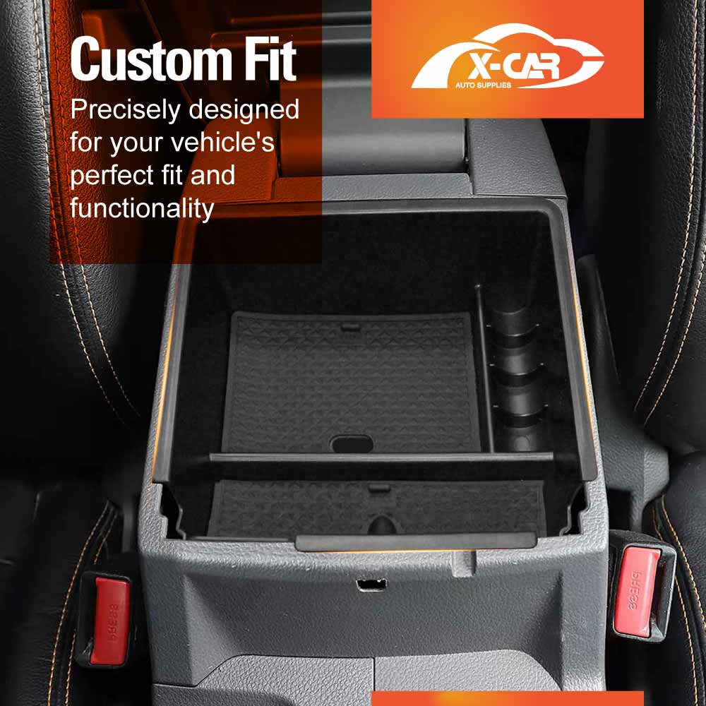 Centre Console Organizer Tray for Ford Ranger Dual Cab 2011-2022 Armrest Storage Box Cup Holder Car Interior Accessories