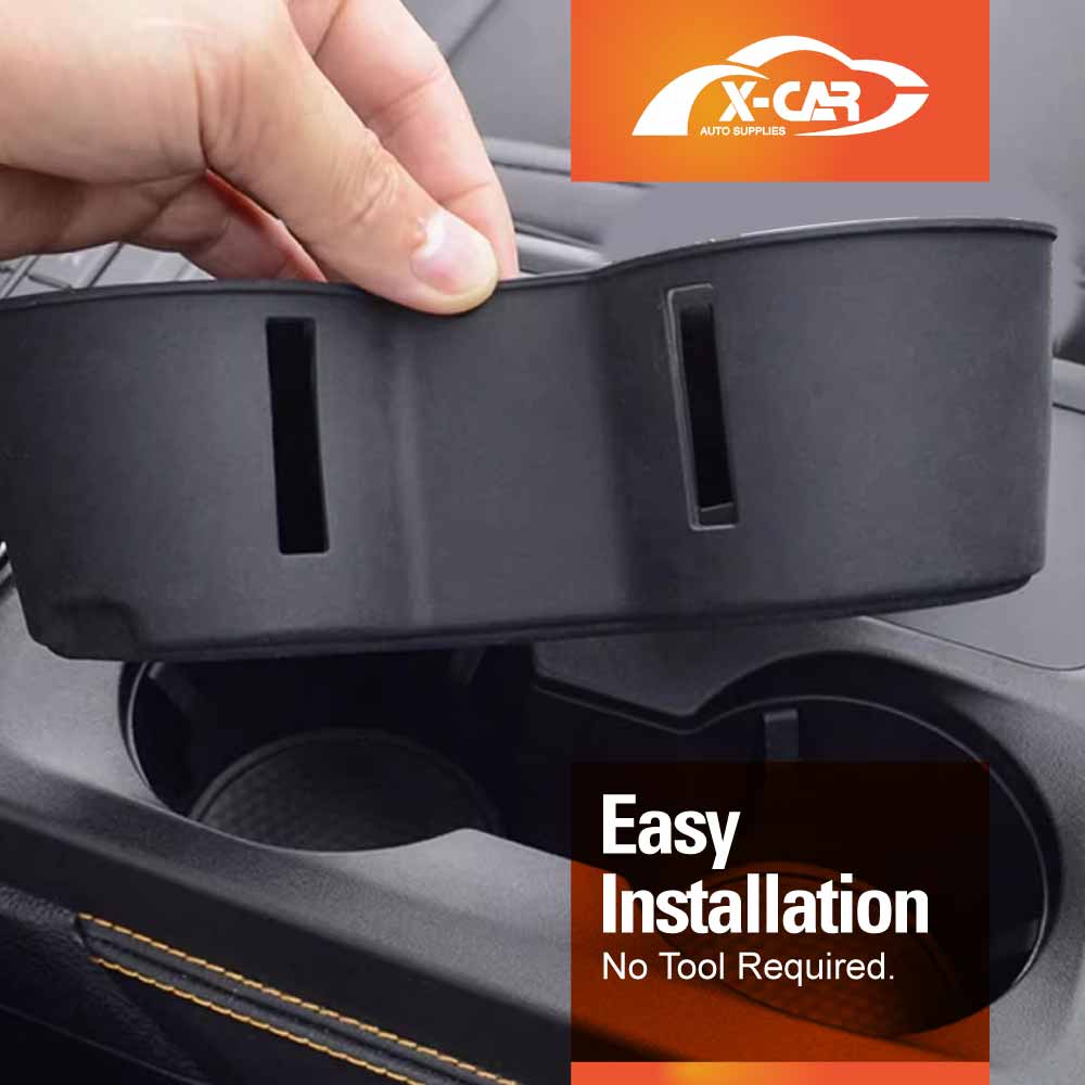Centre Console Organizer Tray for Ford Ranger Dual Cab 2011-2022 Armrest Storage Box Cup Holder Car Interior Accessories