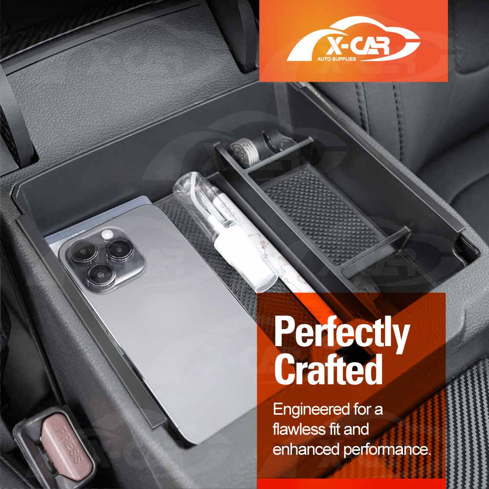 Centre Console Organizer Set for Ford Next-Gen Ranger 2022-Onwards Armrest Tray Cup Holder Storage Box Interior Accessories