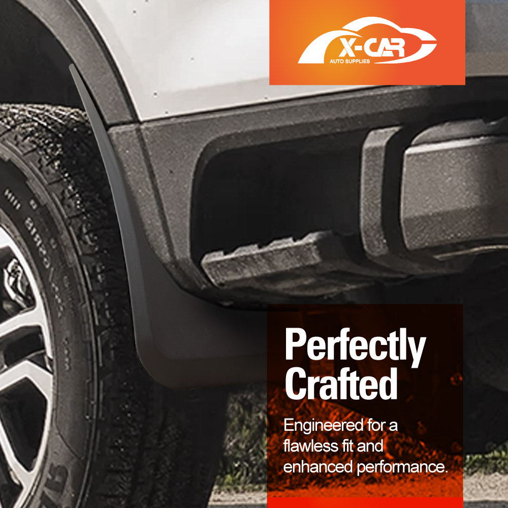 Mud Flaps Splash Guards for Ford NEXT-GEN Ranger Dual Cab 2022-Onwards Mudguard Fender Front and Rear Set of 4