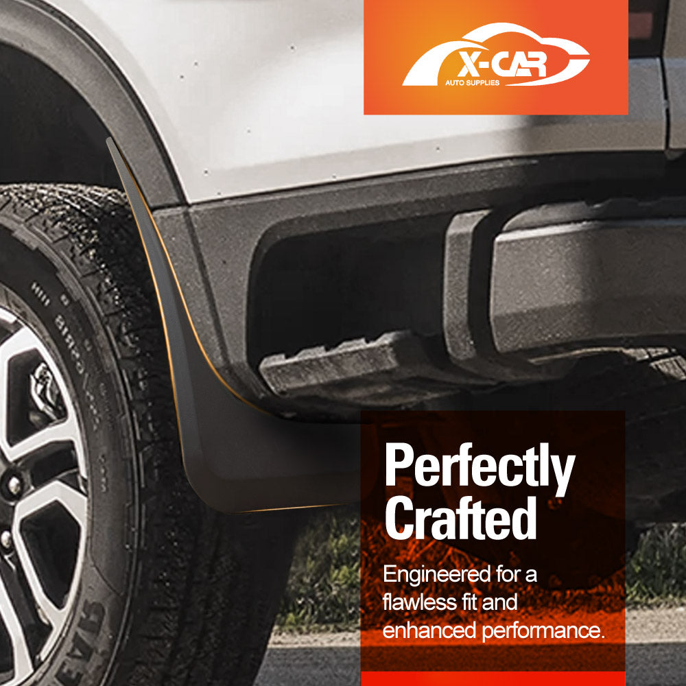 Mud Flaps Splash Guards for Ford NEXT-GEN Ranger Dual Cab 2022-Onwards Mudguard Fender Front and Rear Set of 4