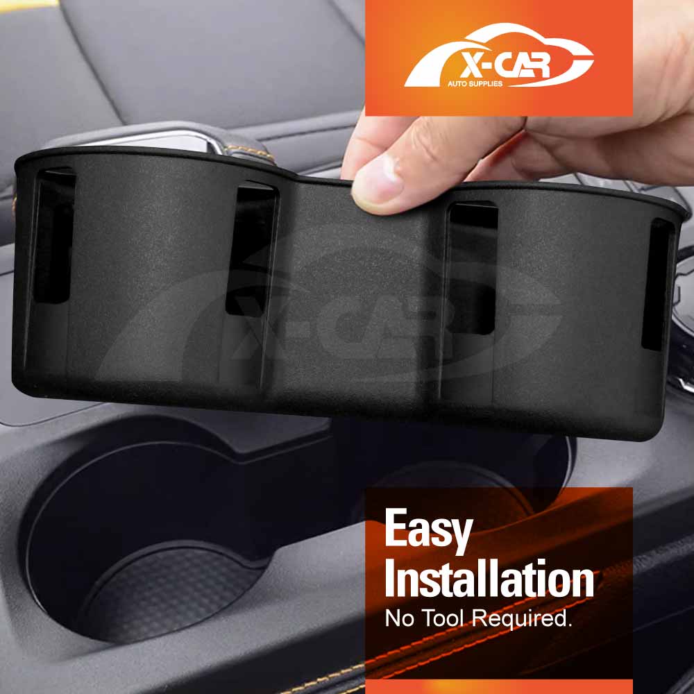 Centre Console Rubber Cup Holder Insert for Ford Next-Gen Ranger 2022-Onwards Interior Accessories