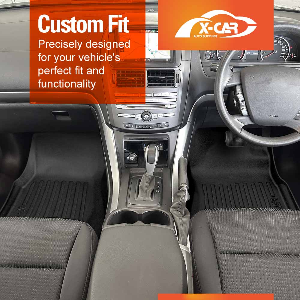 3D Floor Mats Boot Liner for Ford Territory 2004-2016 All Weather Heavy Duty Cargo Car Trunk Luggage Tray