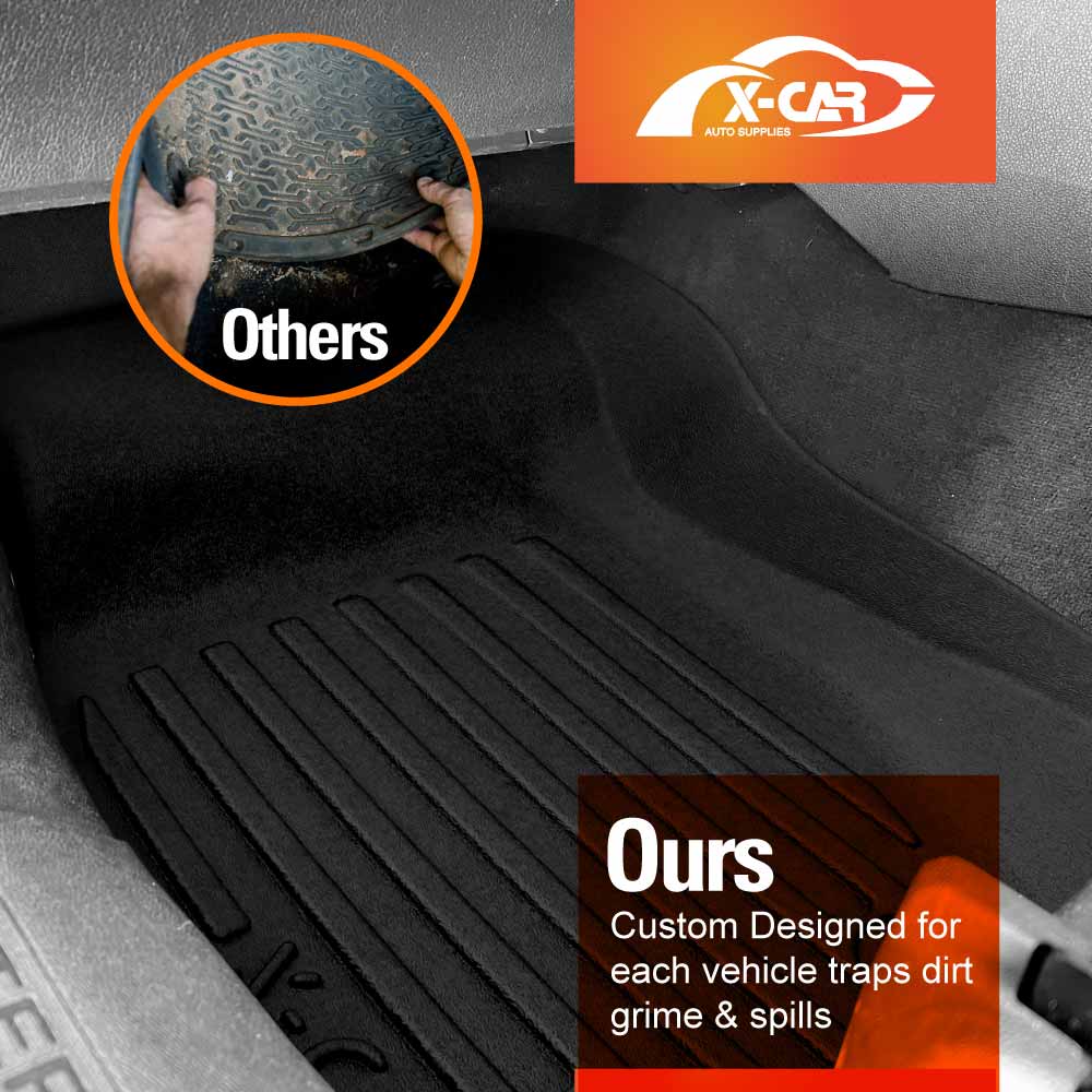 3D Floor Mats Boot Liner for Ford Territory 2004-2016 All Weather Heavy Duty Cargo Car Trunk Luggage Tray