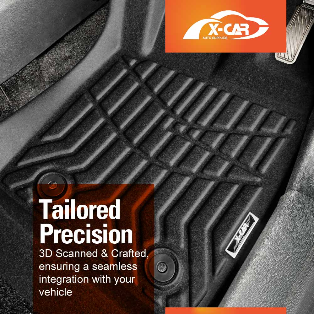 3D Floor Mats for Ford EcoSport Auto 2013-2019 Heavy Duty All Weather Car Mats Carpet Liner Set