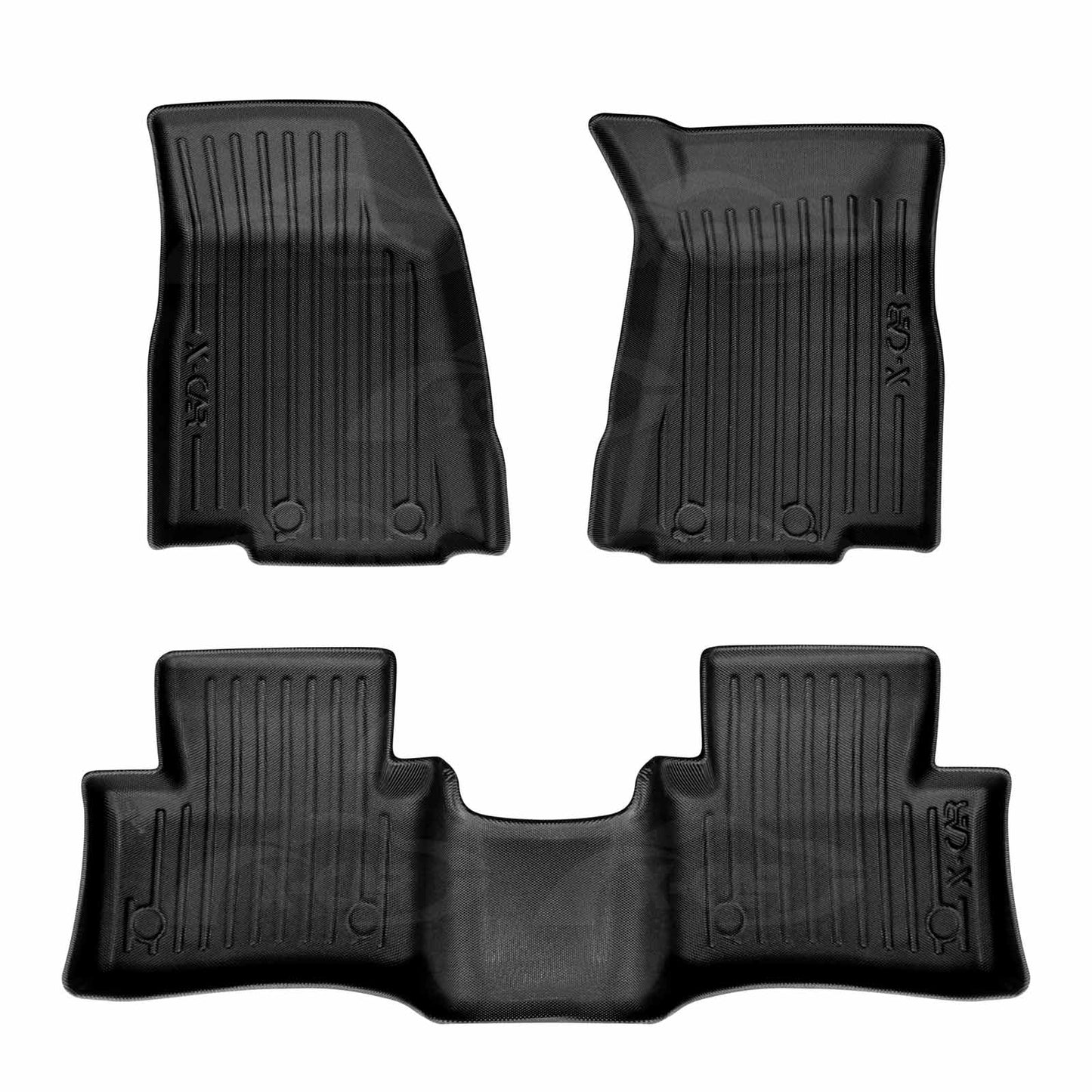 3D Floor Mats for Ford Falcon FG FGX Sedan 2008-2016 Heavy Duty All Weather Car Carpet Liner Set Accessories