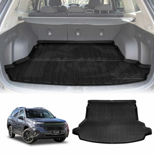 Boot Liner for Subaru Forester 6th Gen 2025-Onwards Without Subwoofer All Weather Heavy Duty Cargo Trunk Cover Mat Luggage Tray Car Accessories