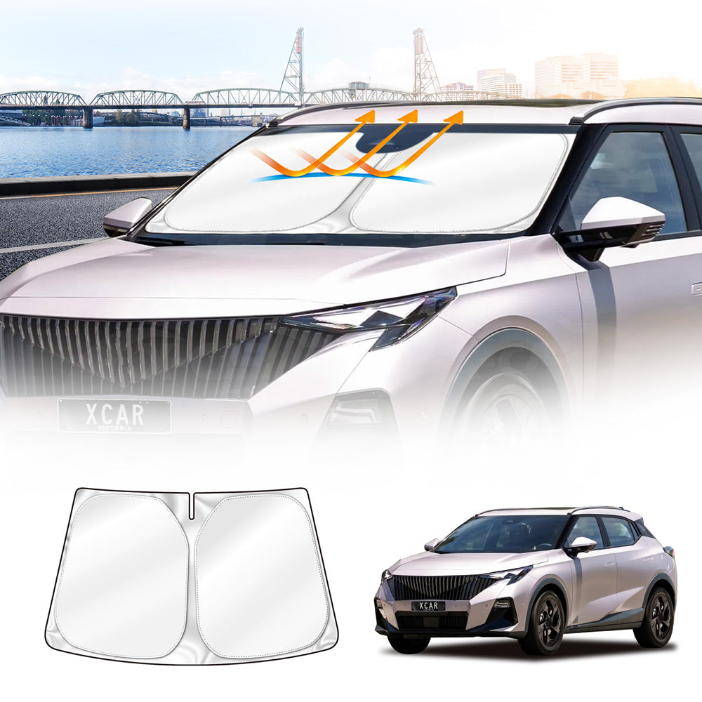WindScreen Sun Shade for GAC EMZOOM 2025-Onwards Blocks UV Rays Foldable Custom Wind Screen Sun Visor Protector