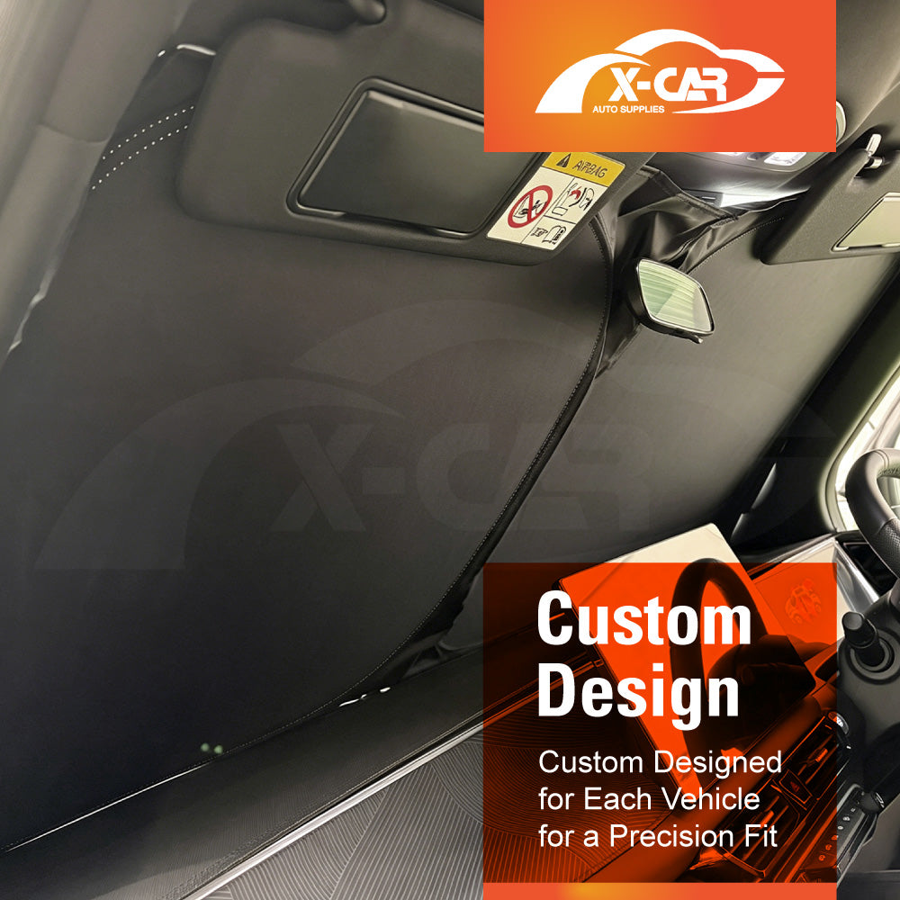 WindScreen Sun Shade for GAC EMZOOM 2025-Onwards Blocks UV Rays Foldable Custom Wind Screen Sun Visor Protector