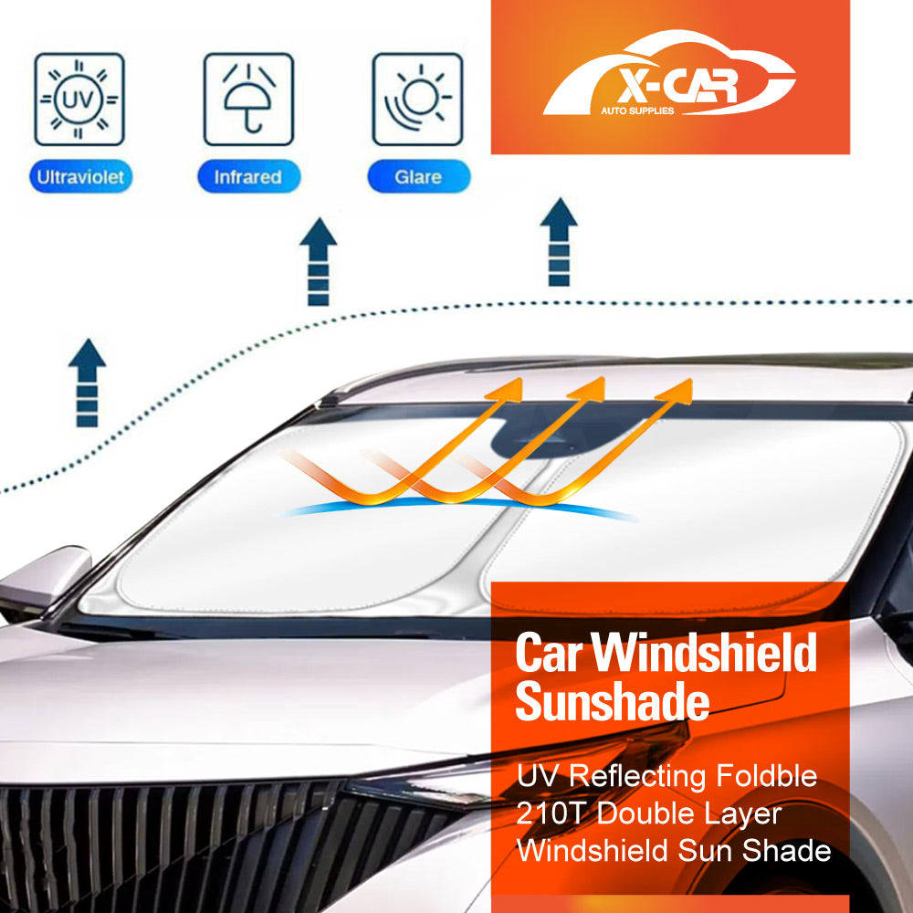 WindScreen Sun Shade for GAC EMZOOM 2025-Onwards Blocks UV Rays Foldable Custom Wind Screen Sun Visor Protector