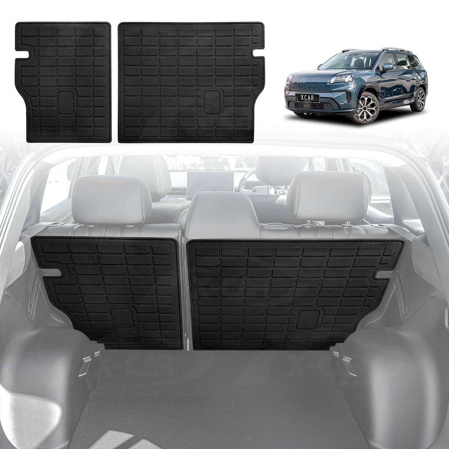 Back Seat Protector for Aion AION V 2025-Onwards All Weather Heavy Duty Car Seat Kick Mats Cover Accessories