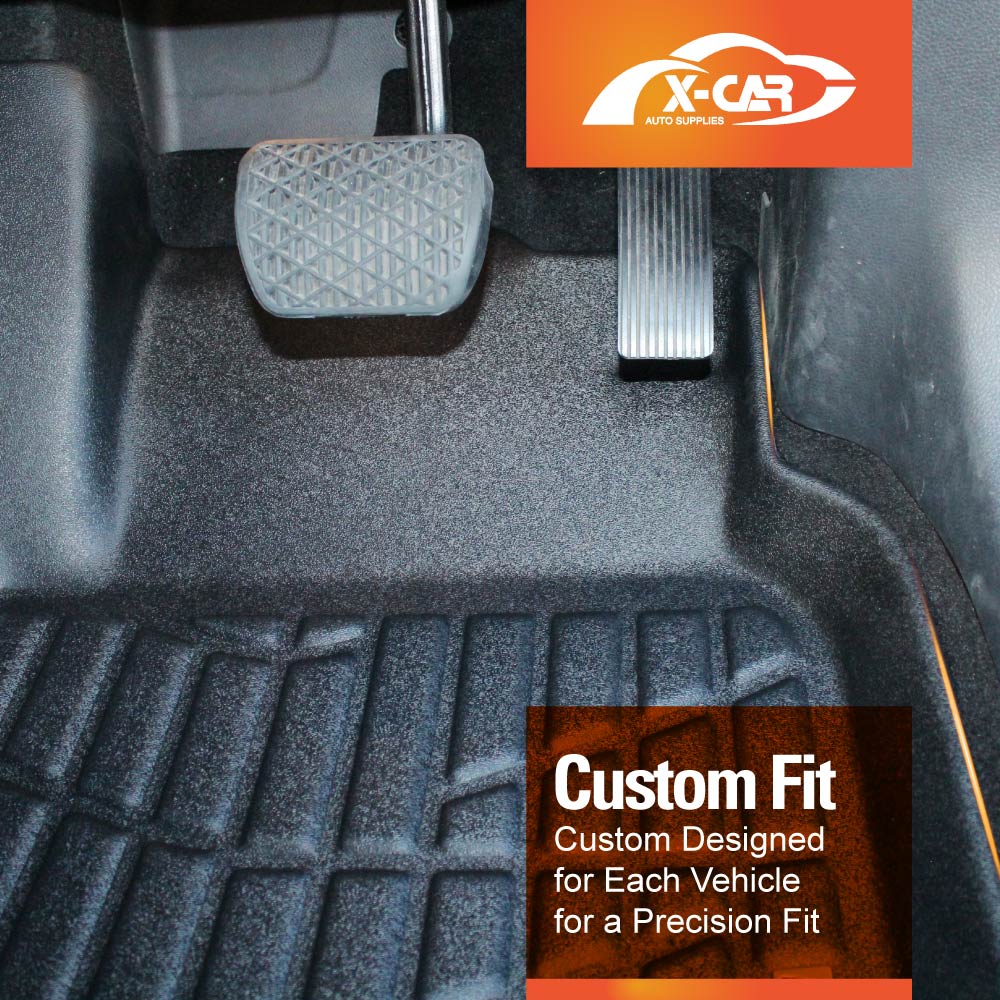 Floor Mats Boot Liner Set for Mercedes Benz GLA Class 2014-2019 All Weather Cargo Car Trunk Luggage Tray