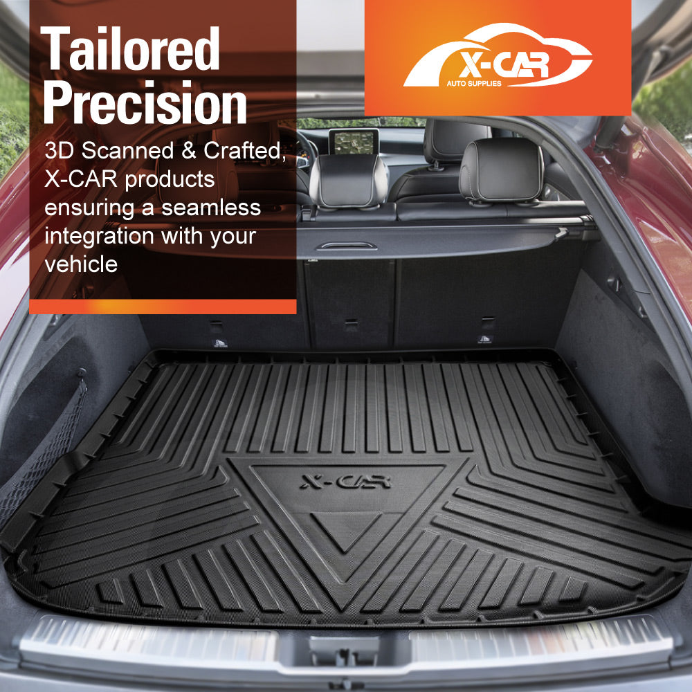 Boot Liner for Mercedes-Benz GLC Coupe 2016-2023 All Weather Heavy Duty Cargo Trunk Mat Luggage Tray