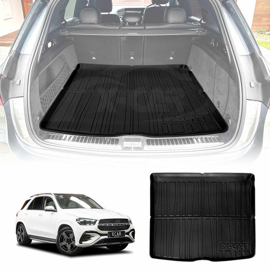 Boot Liner for Mercedes-Benz GLE 5 Seater 2018-Onwards Heavy Duty Cargo Trunk Cover Mat Luggage Tray