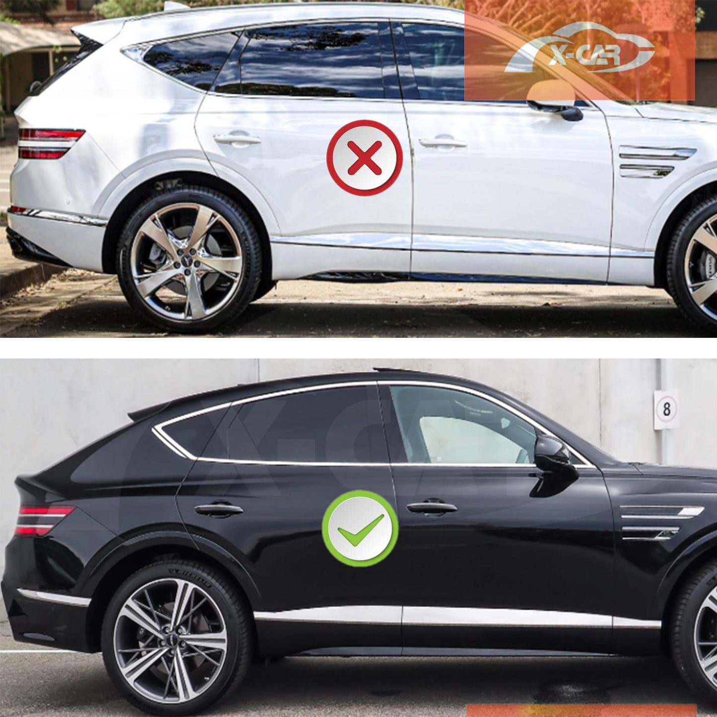 Boot Liner for Genesis GV80 Coupe 2024-2025 3D All Weather Heavy Duty Cargo Trunk Mat Luggage Tray