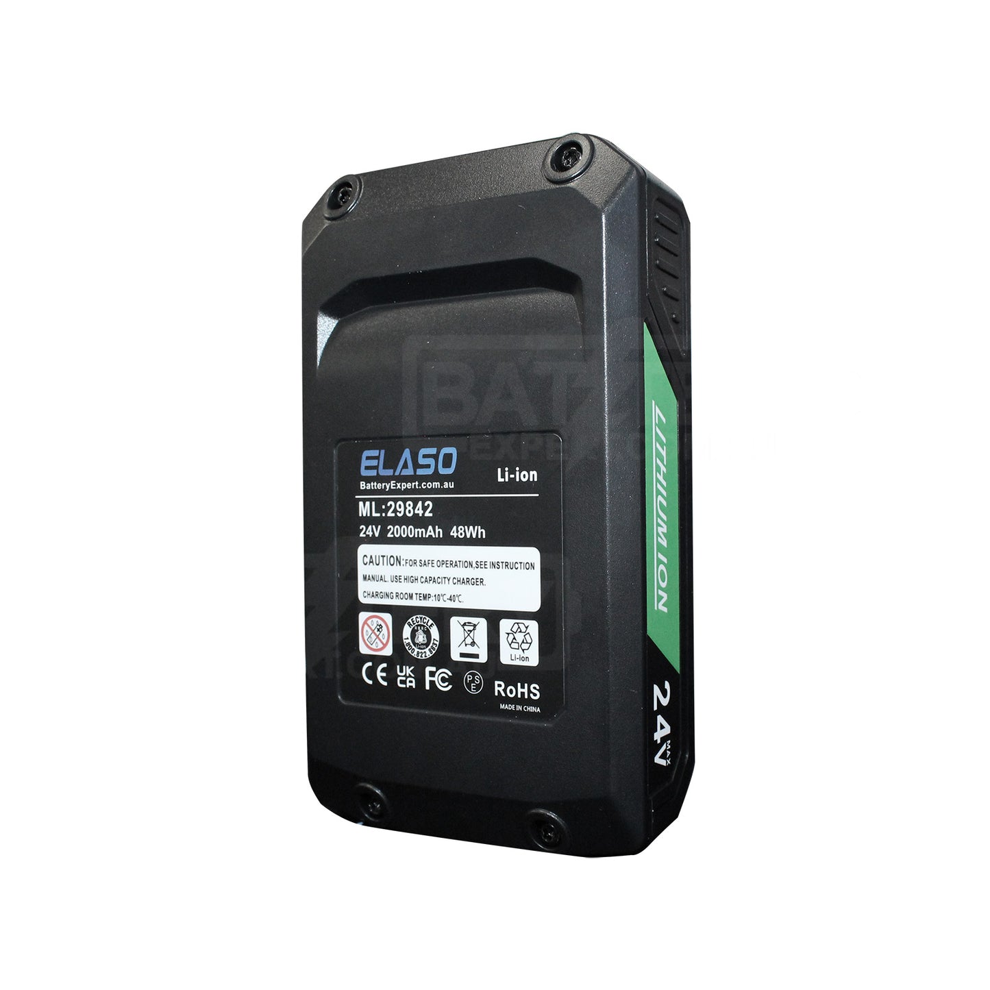 2x 24V 4.0Ah Replacement Battery for Greenworks 24352 29322 29842 29852 G24B2 G24B4 G40B2 G40B4 G24UC Cordless Power Tools