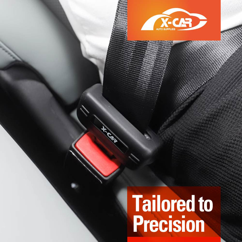 Seatbelt Buckle Silicone Protective Covers for Car Seat Belt Protector Universal Anti-Scratch Interior Accessories Large Size Set of 2