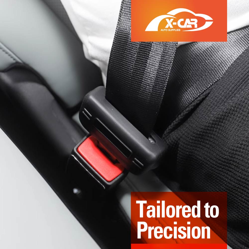 Seatbelt Buckle Silicone Protective Covers for Car Seat Belt Protector Universal Anti-Scratch Interior Accessories Large Size Set of 2