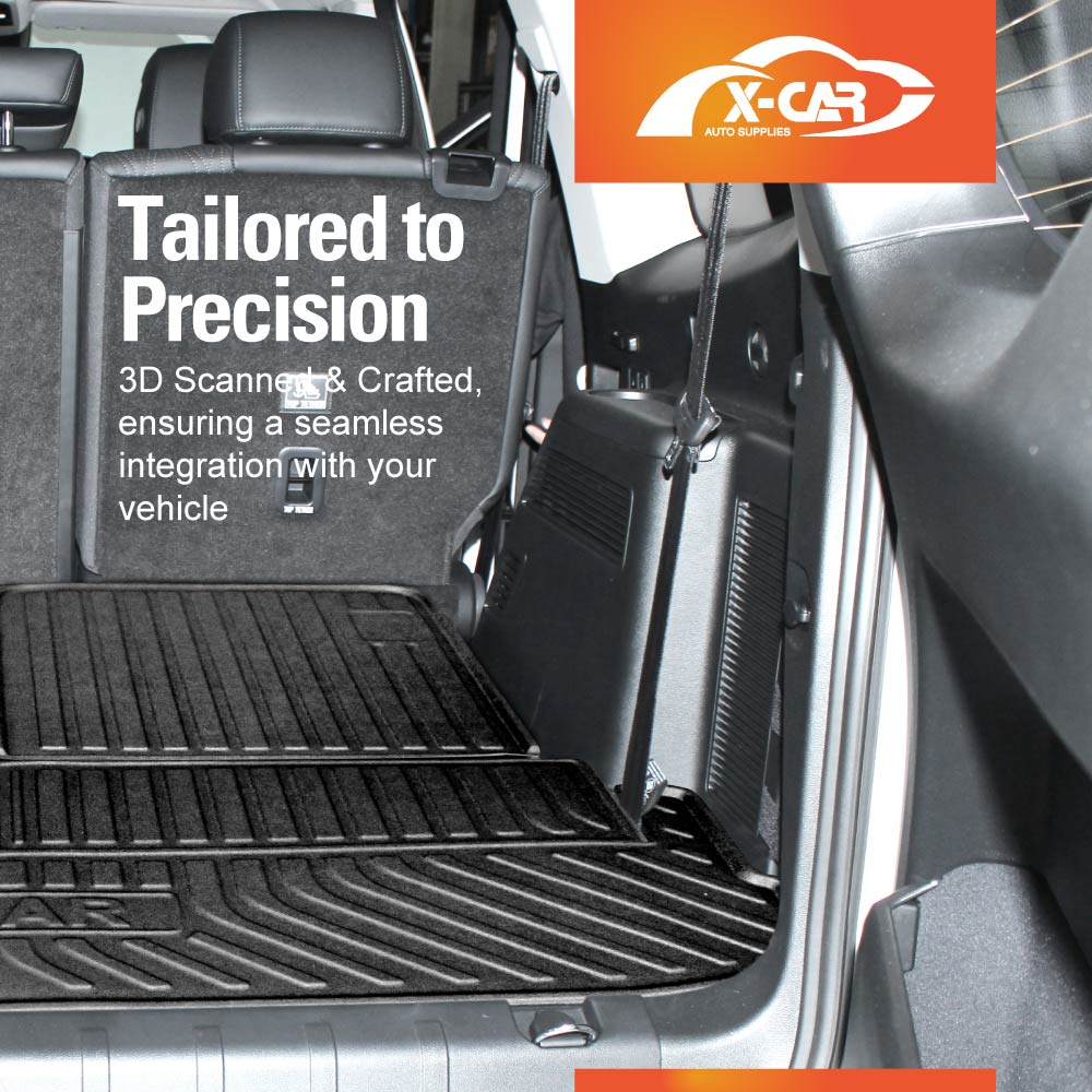 Floor Mats Boot Liner Set for GWM Tank 500 Tank500 2024-2025 All Weather Heavy Duty Cargo Kick Mats Back Seat Protector Cover