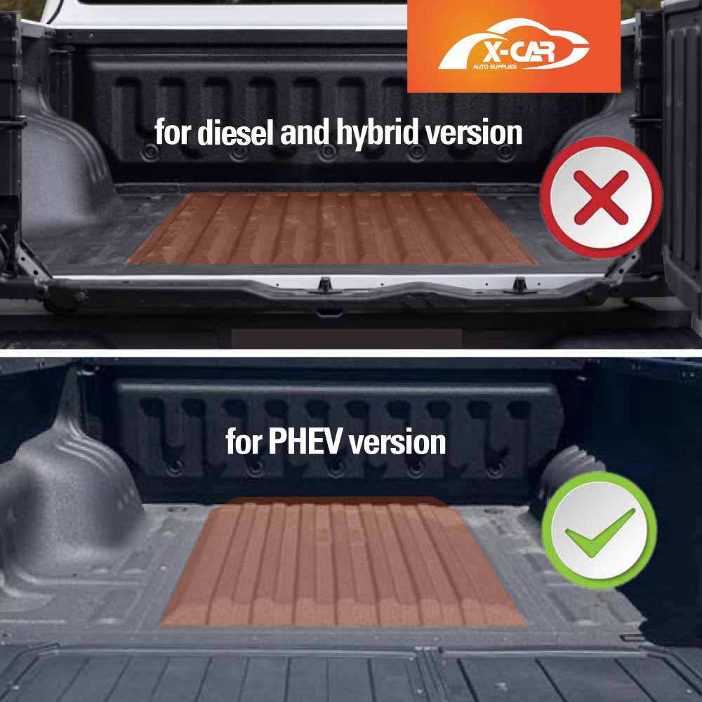 Tub Liner for GWM Cannon Alpha PHEV 2024-Onwards Heavy Duty All Weather Cargo Trunk Mat Luggage Tray