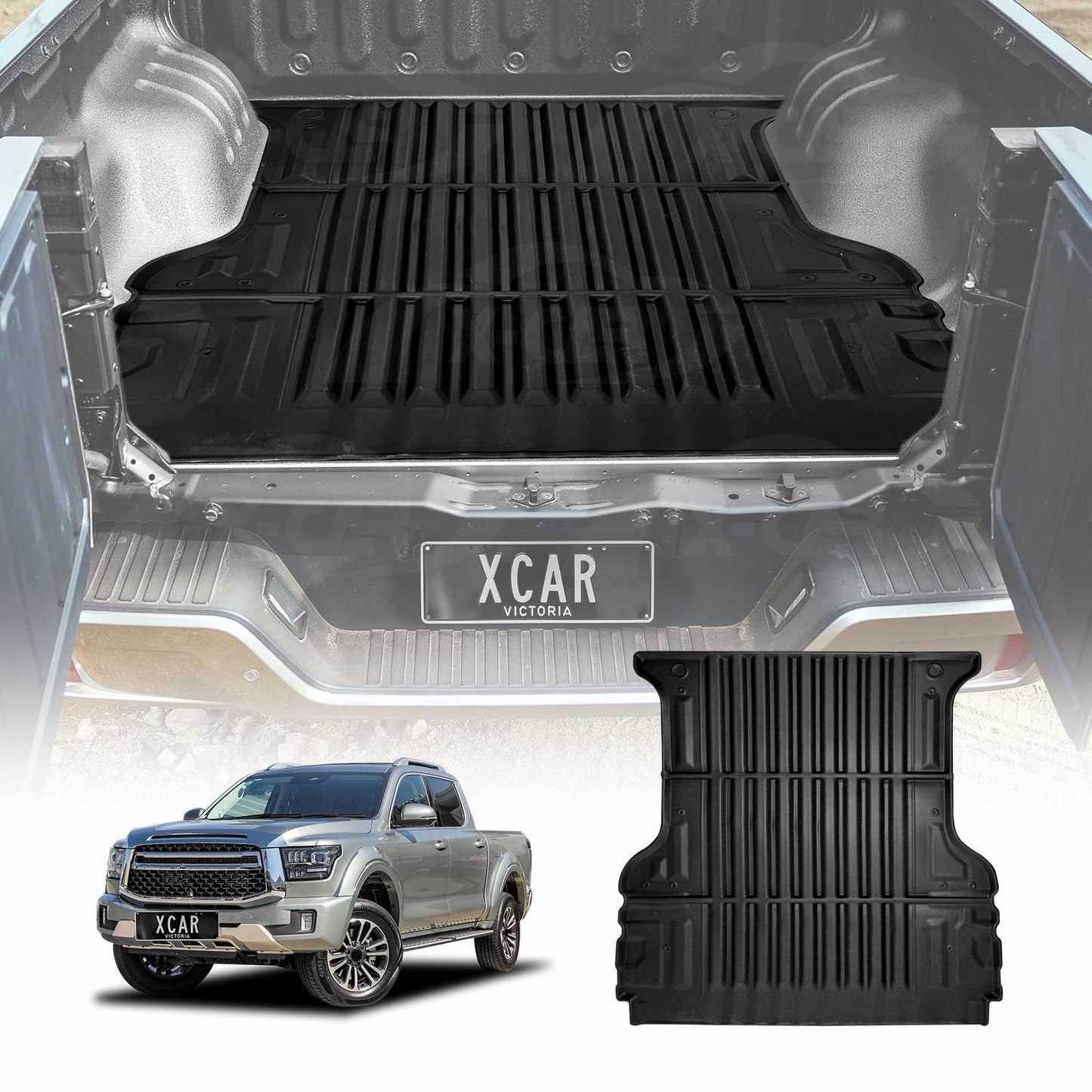 Tub Liner for GWM Cannon Alpha Diesel and Hybrid 2024-Onwards Heavy Duty All Weather Cargo Trunk Mat Luggage Tray