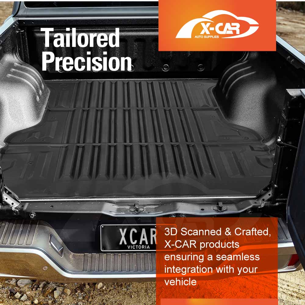 3D Floor Mats Tub Liner for GWM Cannon Alpha Diesel and Hybrid 2024-Onwards All Weather Heavy Duty Cargo Car Trunk Luggage Tray