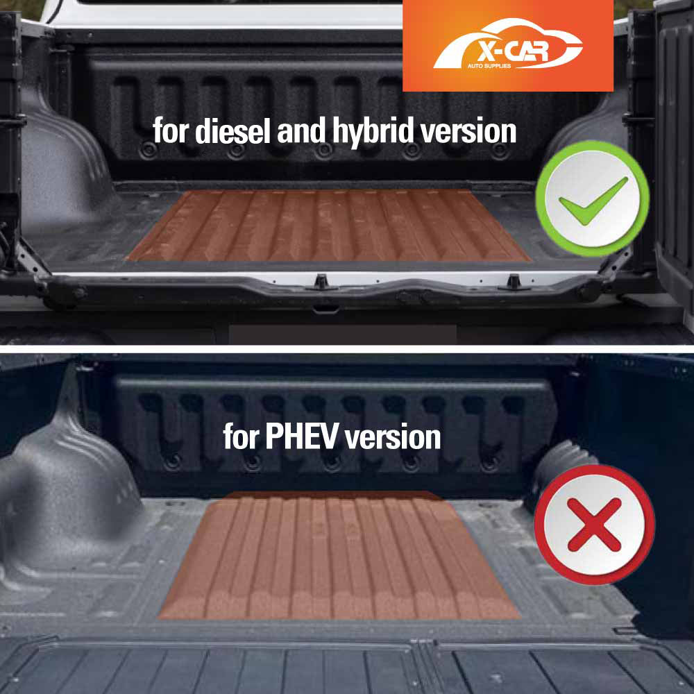 3D Floor Mats Tub Liner for GWM Cannon Alpha Diesel and Hybrid 2024-Onwards All Weather Heavy Duty Cargo Car Trunk Luggage Tray